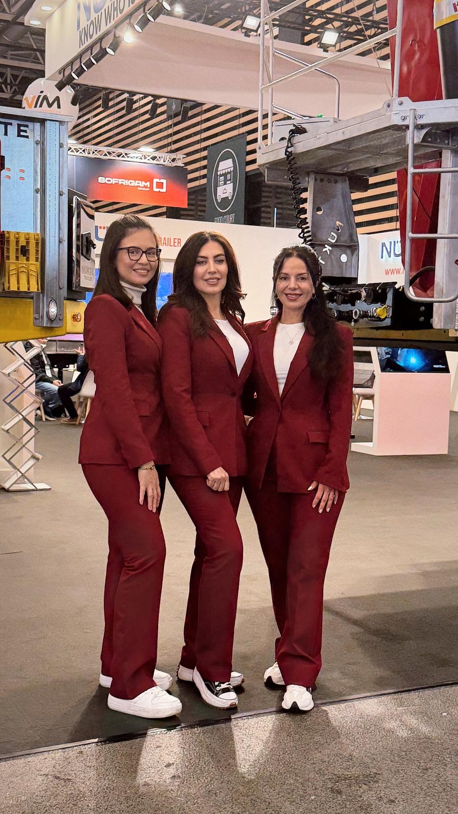 Catering Bees team on-site at a trade fair